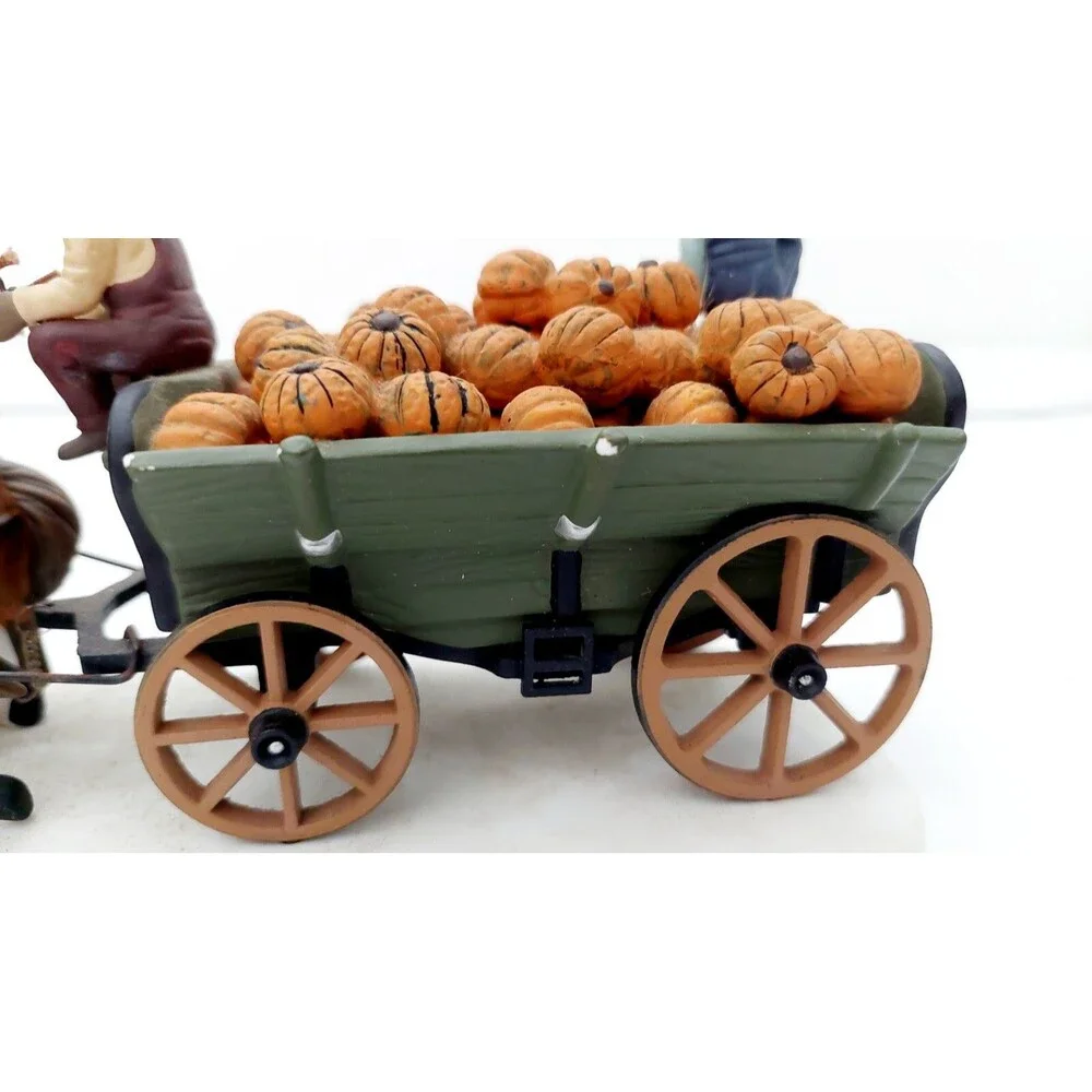 Department 56 Halloween Heritage Village Collection Harvest Pumpkin Wagon Gift